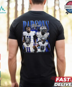 intage 90s Graphic Style Micah Parsons shirt