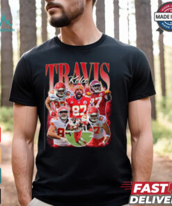 intage 90s Graphic Style Travis Kelce Shirt