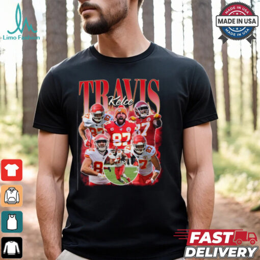 intage 90s Graphic Style Travis Kelce Shirt