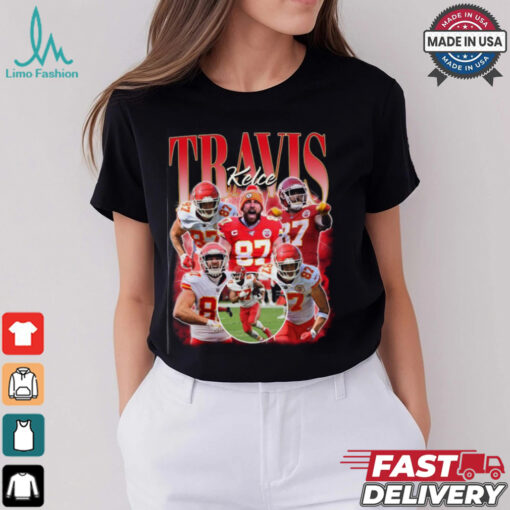 intage 90s Graphic Style Travis Kelce Shirt
