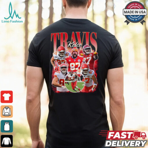 intage 90s Graphic Style Travis Kelce Shirt