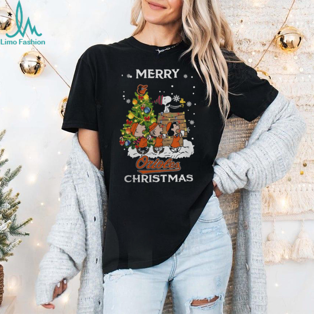 2024 Baltimore Orioles Snoopy And Friends Merry Christmas Shirt 2024 Baltimore Orioles Snoopy And Friends Merry Christmas Shirt