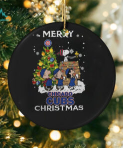 2024 Chicago Cubs Snoopy And Friends Merry Christmas Shirt