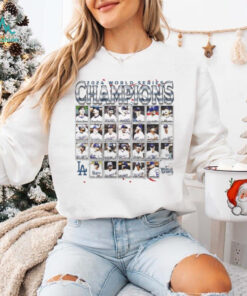 2024 Dodgers World Series Champions Stars Never Fall Shirt