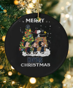 2024 Georgetown Hoyas Snoopy And Friends Merry Christmas Shirt