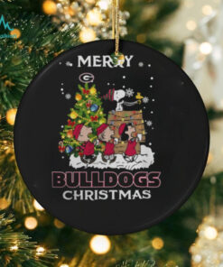 2024 Georgia Bulldogs Snoopy And Friends Merry Christmas Shirt