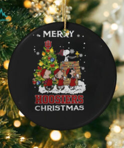 2024 Indiana Hoosiers Snoopy And Friends Merry Christmas Shirt