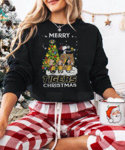 2024 Missouri Tigers Snoopy And Friends Merry Christmas Shirt
