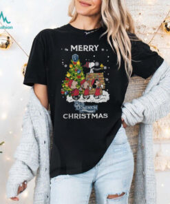 2024 Old Dominion Monarchs Snoopy And Friends Merry Christmas Shirt
