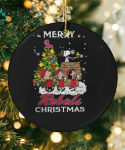 2024 Ole Miss Rebels Snoopy And Friends Merry Christmas Shirt