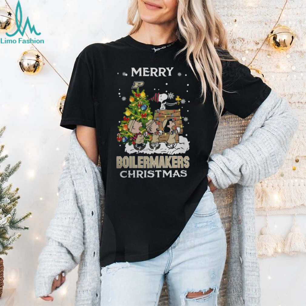 2024 Purdue Boilermakers Snoopy And Friends Merry Christmas Shirt 2024 Purdue Boilermakers Snoopy And Friends Merry Christmas Shirt