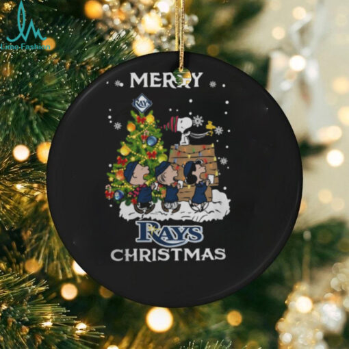 2024 Tampa Bay Rays Snoopy And Friends Merry Christmas Shirt