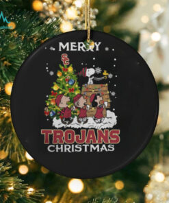 2024 Usc Trojans Snoopy And Friends Merry Christmas Shirt