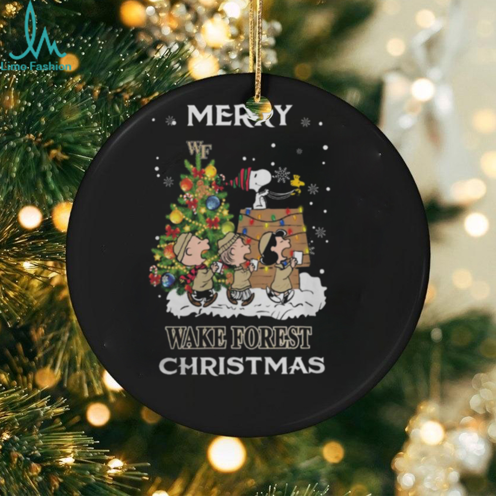 2024 Wake Forest Demon Deacons Snoopy And Friends Merry Christmas Shirt 2024 Wake Forest Demon Deacons Snoopy And Friends Merry Christmas Shirt