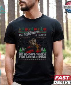 A Nightmare On Elm Street Christmas Shirt