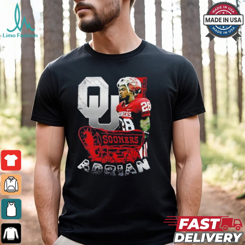 Adrian Peterson Oklahoma Sooners graphic shirt Adrian Peterson Oklahoma Sooners graphic shirt
