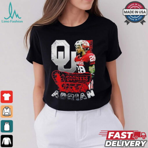 Adrian Peterson Oklahoma Sooners graphic shirt
