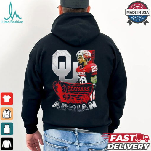 Adrian Peterson Oklahoma Sooners graphic shirt