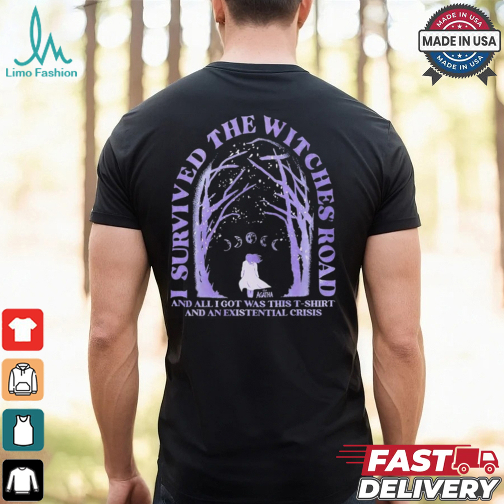 Agatha All Along I Survived the Witches Road Shirt Agatha All Along I Survived the Witches Road Shirt