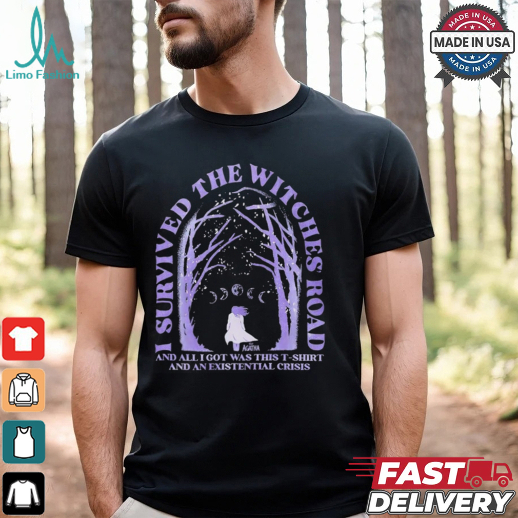 Agatha All Along I Survived the Witches Road Shirt Agatha All Along I Survived the Witches Road Shirt
