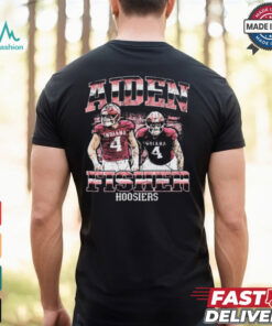 Aiden Fisher Indiana Hoosiers 90s Pepper Graphic t shirt