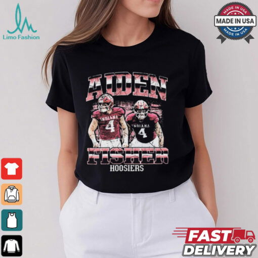 Aiden Fisher Indiana Hoosiers 90s Pepper Graphic t shirt