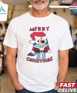 Alabama Crimson Tide Bluey Merry Christmas 2024 Shirt