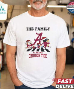 Alabama Crimson Tide X Family Bluey Merry Christmas 2024 Shirt