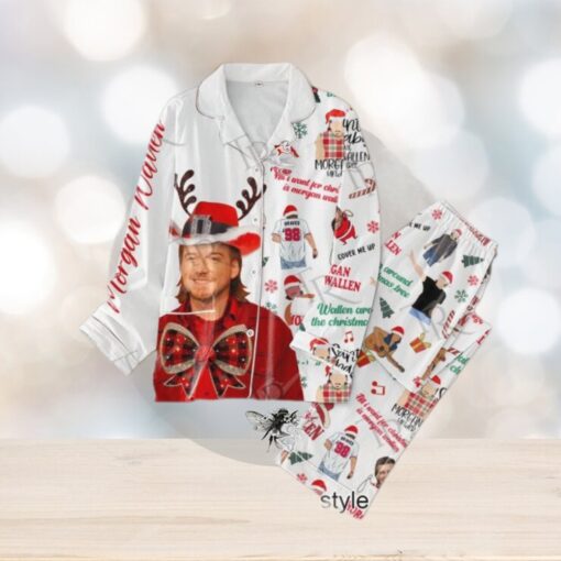 All I Want For Christmas Is Morgan Wallen Pajamas Set