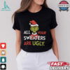 Donald Trump Merry Christmas Shitters Full Funny Ugly Christmas Sweatshirt