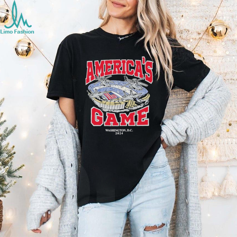 America’s Game Washington DC 2024 T Shirt America’s Game Washington DC 2024 T Shirt