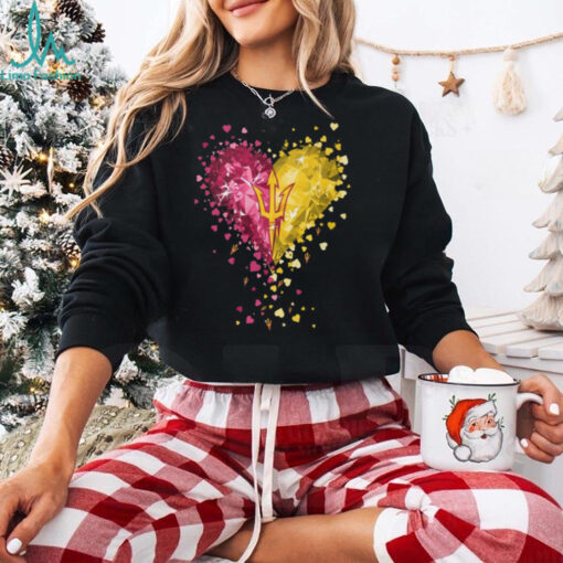 Arizona State Sun Devils Crystal Heart Shirt