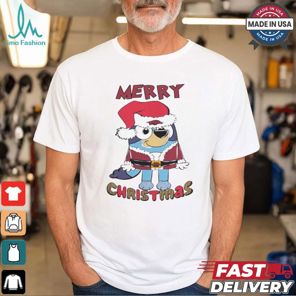 Arkansas Razorbacks Bluey Merry Christmas 2024 Shirt Arkansas Razorbacks Bluey Merry Christmas 2024 Shirt