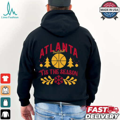 Atlanta Basketball Tis The Season Vintage Shirt