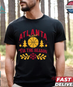 Atlanta Basketball Tis The Season Vintage Shirt