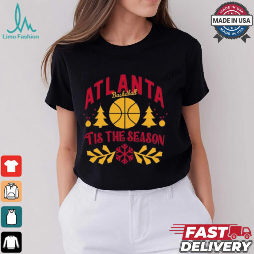 Atlanta Basketball Tis The Season Vintage Shirt