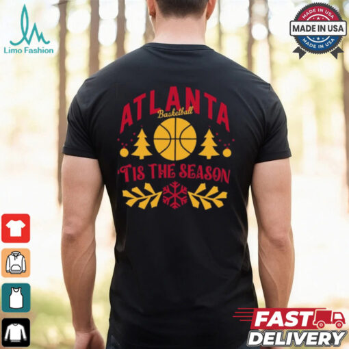 Atlanta Basketball Tis The Season Vintage Shirt