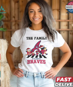 Atlanta Braves X Family Bluey Merry Christmas 2024 Shirt