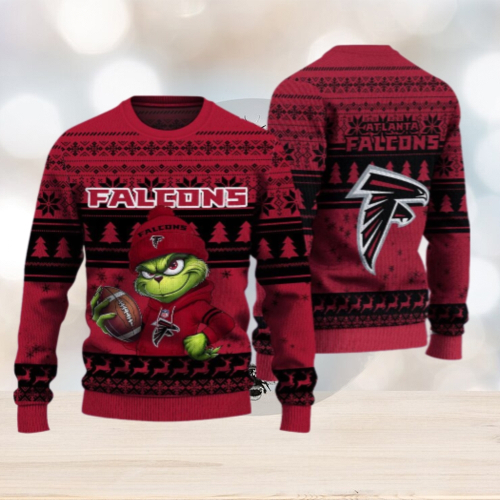 Atlanta Falcons The Grinch Ugly Christmas Sweater NFL Xmas Gift Atlanta Falcons The Grinch Ugly Christmas Sweater NFL Xmas Gift