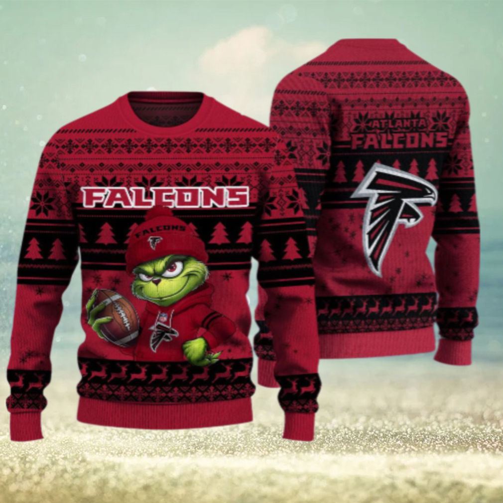 Atlanta Falcons The Grinch Ugly Christmas Sweater NFL Xmas Gift Atlanta Falcons The Grinch Ugly Christmas Sweater NFL Xmas Gift