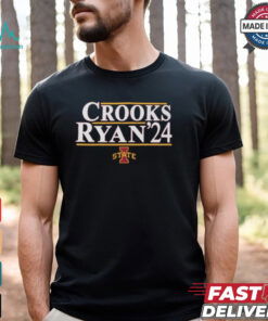 Audi Crooks x Emily Ryan ’24 Presidency Crimson Iowa State Cyclones t shirt