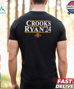 Audi Crooks x Emily Ryan ’24 Presidency Crimson Iowa State Cyclones t shirt