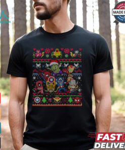 Avengers Christmas Superhero Christmas Shirt