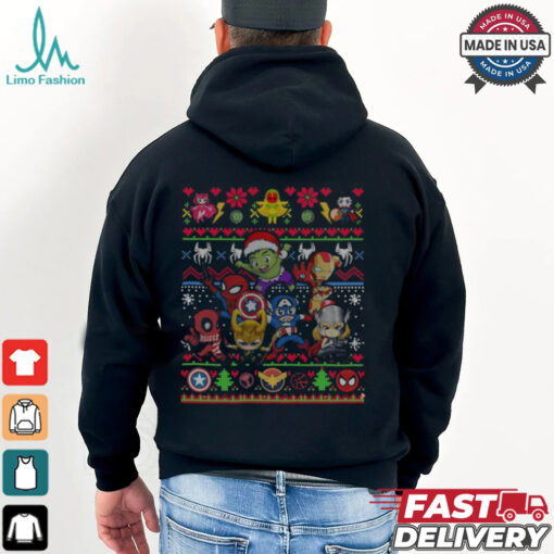 Avengers Christmas Superhero Christmas Shirt