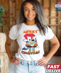 Baltimore Orioles Bluey Merry Christmas 2024 Shirt