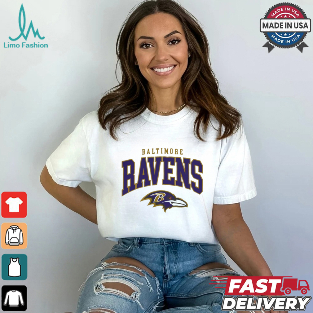 Baltimore Ravens Classic Arched Logo Shirt Baltimore Ravens Classic Arched Logo Shirt