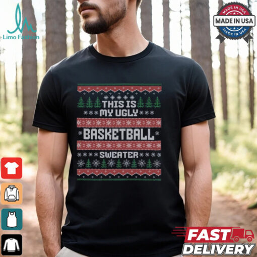Basketball Ugly Christmas Sweater Shirts