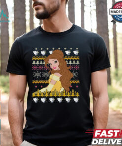 Belle Christmas Shirt, Disneyland Princess Shirt