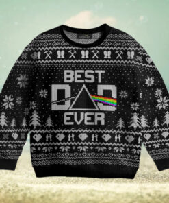 Best DAD Ever DSOTM – Pink Floyd Ugly Christmas Sweater