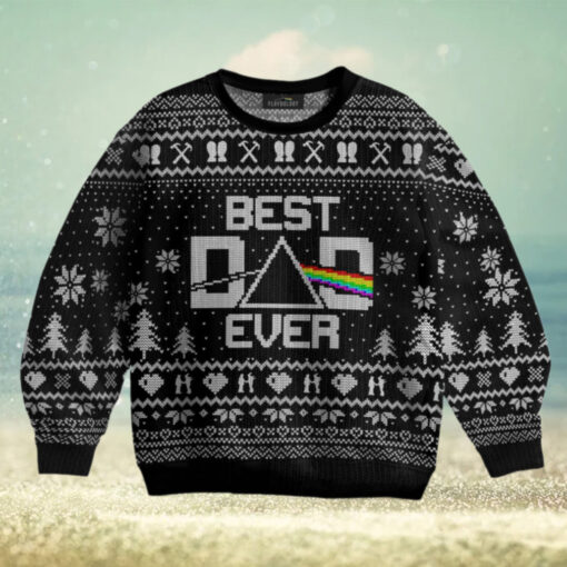 Best DAD Ever DSOTM – Pink Floyd Ugly Christmas Sweater